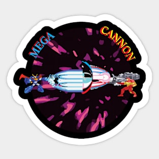 MegaCannon Sticker